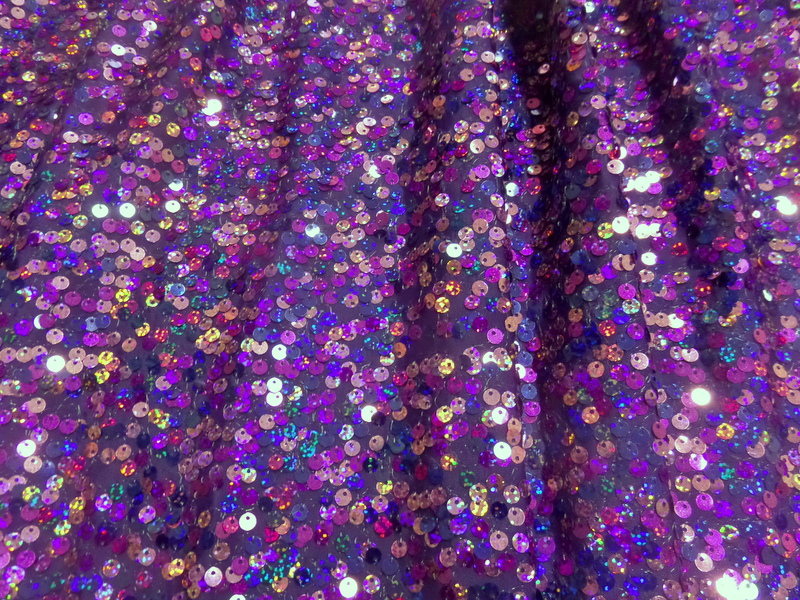 4.Purple Holo Sequins